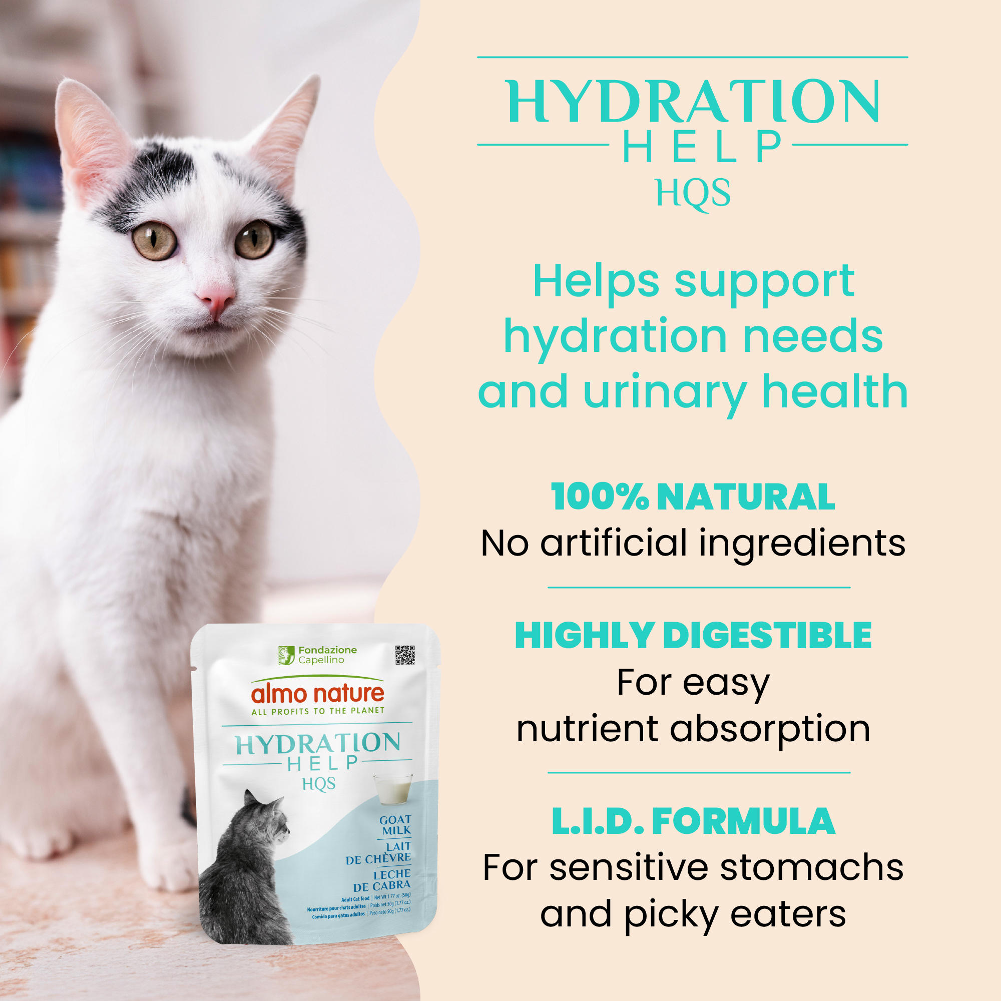 Hydration Help HQS Goat Milk